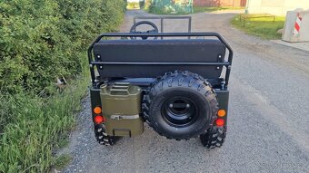 Mini Jeep Willys 150ccm pro deti a dospele - 5