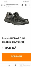 Pracovní obuv Prabos , vel 46/11 - 5