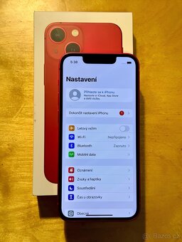 iPhone 13 Red BATERIE 100% TOP - 5