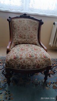 Starožitná sedací souprava - 5