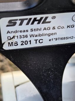 Stihl ms 201 TC motorova pila jednorucka - 5