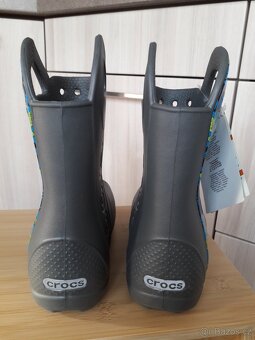 Dětské holínky Crocs vel.c12 vel.29/30 - 5