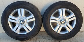Alu kola VW T5 16" 5x120, letní Continental 235/60R16C - 5