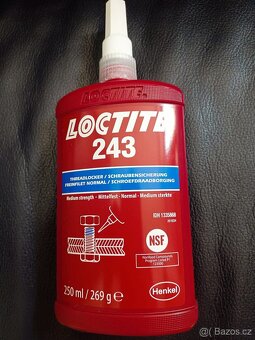 Lepidlo Loctite 243 - 250 ml zajišťovač šroubů - 5