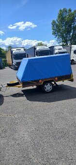 Prodám přívěsný vozík za auto s plachtou - 5