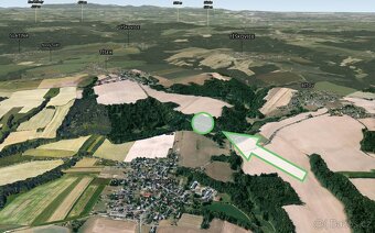 Lesní pozemek k.ú. Tísek 3.049m2 - 5