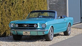 1965 FORD MUSTANG CABRIO V8 4-SPEED MANUAL KRASAVEC - 5