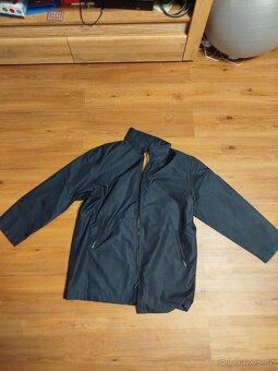 Zegna tmavě modrá bunda tenká 2XL - 5