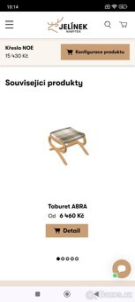 Prodám dvě křesla NOE + Taburet ZDARMA - 5