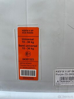 Autosedacka Romer kidfix 15-36 kg isofix vycistena - 5