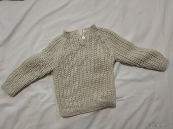 Ručně pletené svetříky vel.98/104 - 5