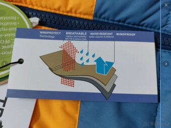 Nová lehká zimní lyžařská bunda Trollkids,158-164 - 5