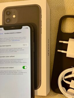 iPhone 11 Black BATERIE 100% TOP - 5