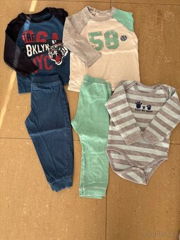 Balík oblečení kluk 86/92 - podzim/zima/jaro - 5