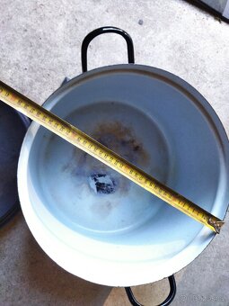 Velký smaltovaný hrnec prumer 36cm - 5