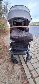 Sportovní kočárek Petite&Mars Move II Air light grey - 5