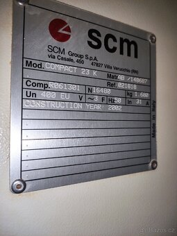 Čtyřstranná frézka SCM Compact 23K - 5