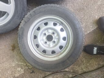 ALU kola 14" Škoda včetně rezervy 4x100 - 5