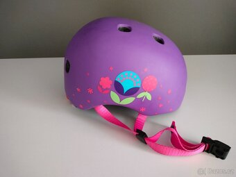 Helma Micro Floral Purple vel S (48-53cm) - 5