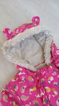 Krásná zimní kombinéza pro holčičku - 5