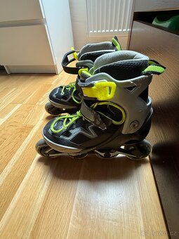 Dětské inline brusle Oxelo vel. 32-35 - 5