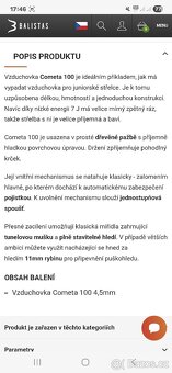 Vzduchovka Cometa - 5