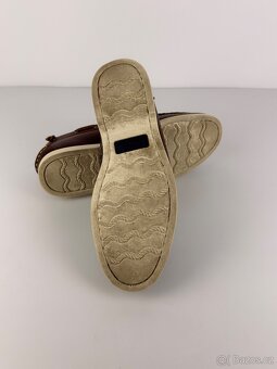 Ralph Lauren Merton kožené boat shoes mokasíny hnědé 41 - 5
