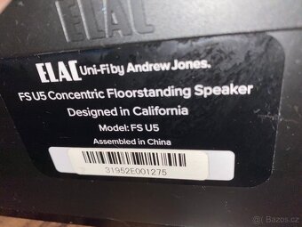 Sestava Denon zesilovač ,magnát subwoofer Elac stojne reprod - 5