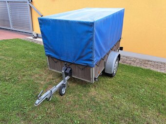 Přívěsný vozík s plachtou, za osobní automobil - 5