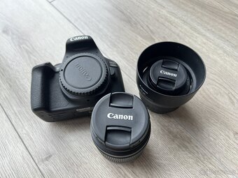 Zrcadlovka Canon EOS 2000D + 2 objektivy + příslušenství – k - 5