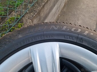 225/55/16 Zimní Alu kola Originál BMW 5x120 - 5