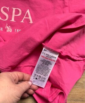 Krásné holčičí tričko U.S.Polo Assn. Vel.134 - 5