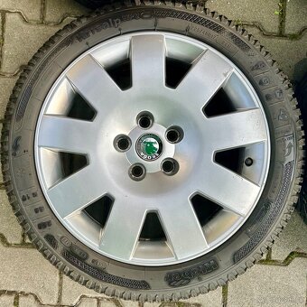 Sada kol - Škoda 5x112 R17 - Octavia, Superb - 5