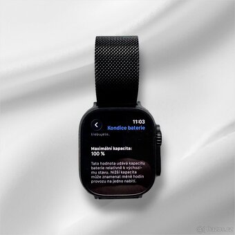 Apple Watch Ultra 3 (2025) 49mm Černý titan - 5