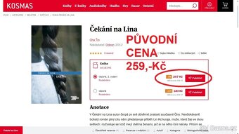 Cha Ťin / Ha Jin - Čekání na Lina, oceňovaný román - SLEVA - 5