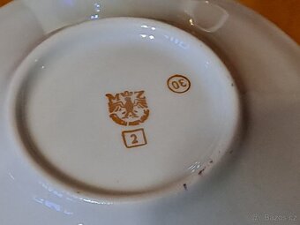 Přátelská porcelánová souprava, značeno MZ Stará Role - 5
