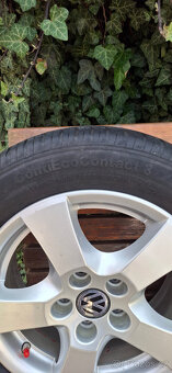 Sada alu kol vw + letní pneu Continental 185/60 R14 82T - 5