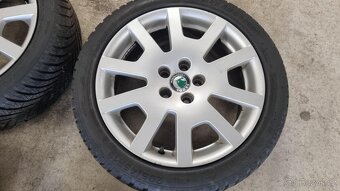 Fabia RS 5x100 R16 ,,Spider'' komplet alu kola - 5