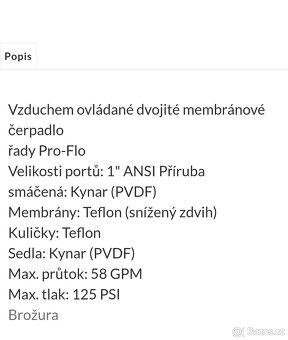 WILDEN P200 , membránové čerpadlo , nové - 5