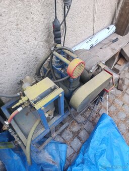 Vzduchový kompresor 50l +50l - 5