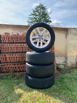 Alu kola 5x108 r16 Volvo(Ford…)+ letní pneu. - 5