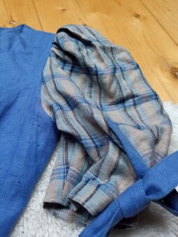 Lněné šaty dirndl Knopp vel.l - 5