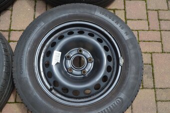 Kola Škoda Octavia II, VW 5x112 + letní pneu 195/65R15 Cont. - 5