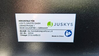 Alu přepravní box pro psy - 5