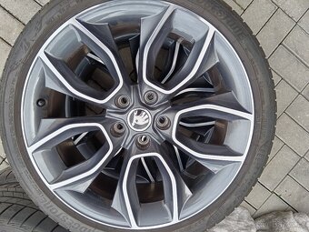 Zánovní LETNI al kola CRATER 19" ORIGINAL SKODA KAROQ - 5