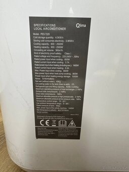 Mobilní klimatizace Qlima PES 7225 – BEZ HADICE - 5