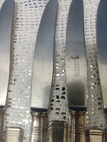 Velký set postříbrných příboru / Ag 900 - 5