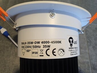 LED bodovka do sádrokartonu Balk 35W, 2 KS - 5