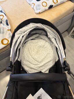 Kočárek MoMi LIMURU 2v1 černý S FAKTUROU - 5