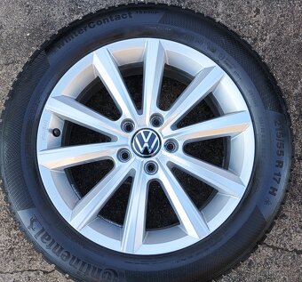 Originál alu sada disků VW Passat B8 5x112 R17 Merano - 5